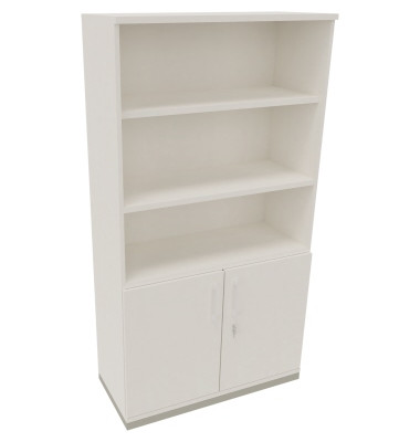 Regalschrank endless 820115401, abschlie&szlig;bar, 5 OH, diamantwei&szlig;, 100x186,9x44,2cm (BxHxT)