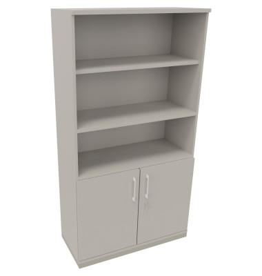 Regalschrank endless 820115481, abschlie&szlig;bar, 5 OH, lichtgrau, 100x186,9x44,2cm (BxHxT)