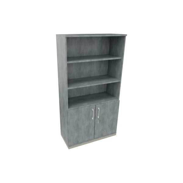 4003969068100 - Regalschrank endless 820115483 abschließbar 5 OH beton hell 100x1869x442cm (BxHxT) 4003969068100 Soennecken