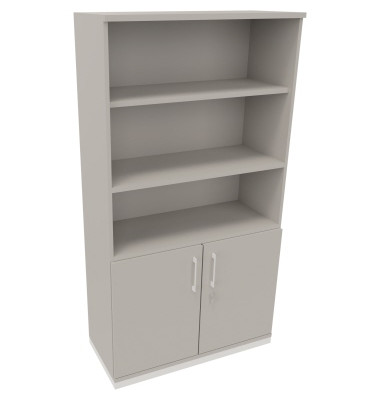 Regalschrank endless 820115581, abschlie&szlig;bar, 5 OH, lichtgrau, 100x186,9x44,2cm (BxHxT)