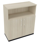 Kombischrank 2OH Tür 1OH Regal B1000xT442xH1133mm an/Akazie