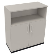 Regalschrank endless 820115681, abschlie&szlig;bar, 3 OH, lichtgrau, 100x113,3x44,2cm (BxHxT)