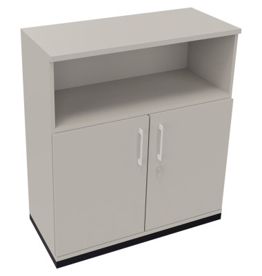 Regalschrank endless 820115681, abschlie&szlig;bar, 3 OH, lichtgrau, 100x113,3x44,2cm (BxHxT)