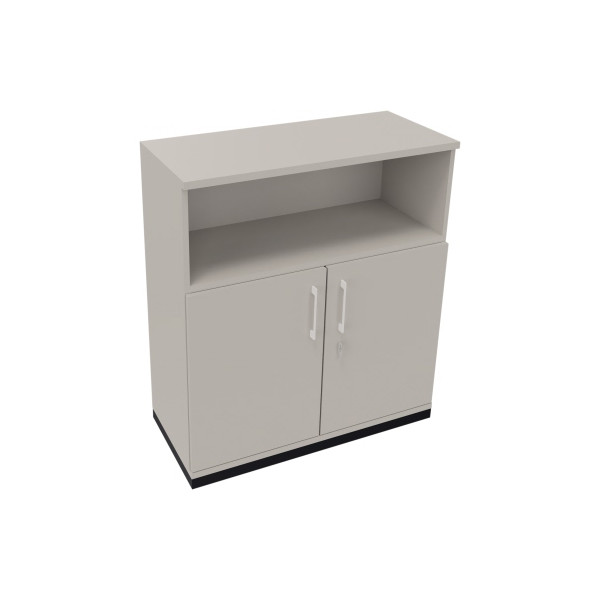 4003969068575 - Regalschrank endless 820115681 abschließbar 3 OH lichtgrau 100x1133x442cm (BxHxT) 4003969068575 Soennecken