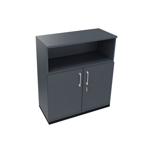 4003969068445 - Regalschrank endless 820115682 abschließbar 3 OH lavagrau 100x1133x442cm (BxHxT) 4003969068445 Soennecken