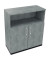 Kombischrank 2OH Tür 1OH Regal B1000xT442xH1133mm an/Beton