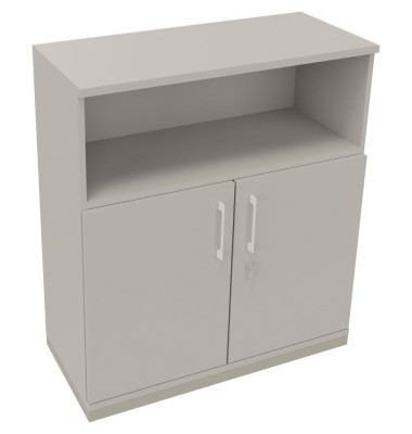 Regalschrank endless 820115781, abschlie&szlig;bar, 3 OH, lichtgrau, 100x113,3x44,2cm (BxHxT)