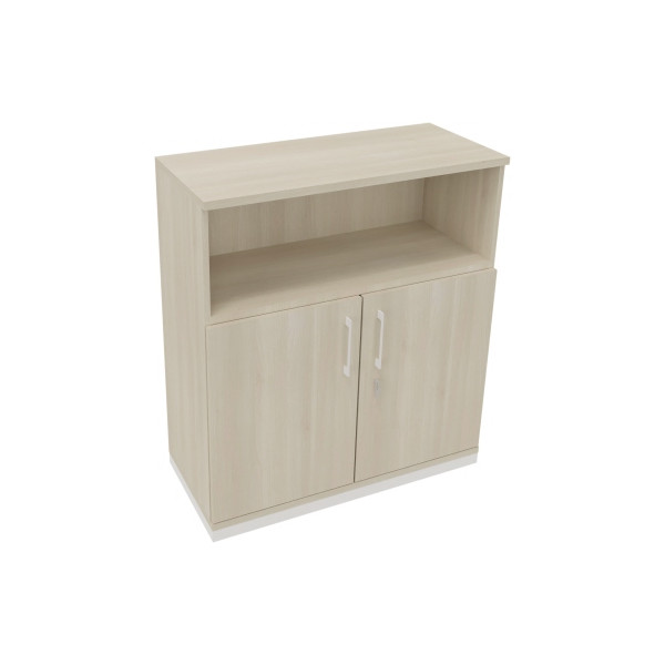 4003969068551 - Regalschrank endless 820115872 abschließbar 3 OH akazie hell 100x1133x442cm (BxHxT) 4003969068551 Soennecken