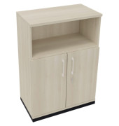 Kombischrank 2OH Tür 1OH Regal B800xT442xH1133mm an/Akazie