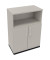 Kombischrank 2OH Tür 1OH Regal B800xT442xH1133mm an/Lichtgrau