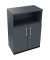 Kombischrank 2OH Tür 1OH Regal B800xT442xH1133mm an/Lavagrau