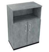 Regalschrank endless 820115983, abschlie&szlig;bar, 3 OH, beton hell, 80x113,3x44,2cm (BxHxT)