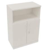 Regalschrank endless 820116101, abschlie&szlig;bar, 3 OH, diamantwei&szlig;, 80x113,3x44,2cm (BxHxT)