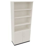 Regalschrank endless 820116201, abschlie&szlig;bar, 6 OH, diamantwei&szlig;, 100x222,1x44,2cm (BxHxT)