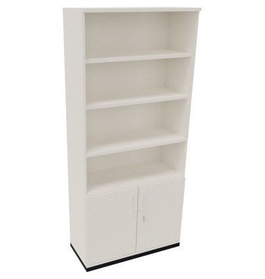 Regalschrank endless 820116201, abschlie&szlig;bar, 6 OH, diamantwei&szlig;, 100x222,1x44,2cm (BxHxT)