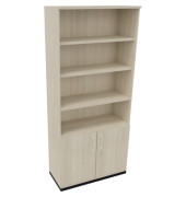 Kombischrank 2OH Tür 4OH Regal B1000xT442xH2221mm an/Akazie