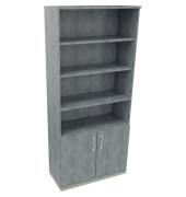 Regalschrank endless 820116383, abschlie&szlig;bar, 6 OH, beton hell, 100x222,1x44,2cm (BxHxT)