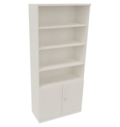 Regalschrank endless 820116401, abschlie&szlig;bar, 6 OH, diamantwei&szlig;, 100x222,1x44,2cm (BxHxT)