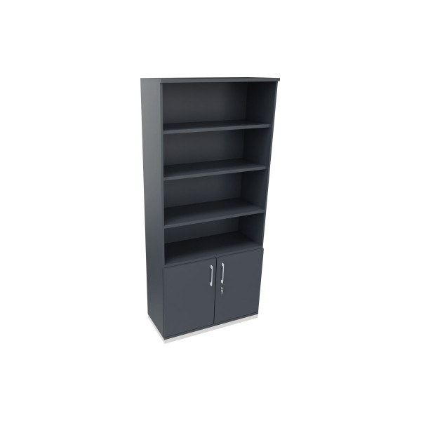 4003969068995 - Regalschrank endless 820116482 abschließbar 6 OH lavagrau 100x2221x442cm (BxHxT) 4003969068995 Soennecken
