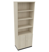 Regalschrank endless 820116572, abschlie&szlig;bar, 6 OH, akazie hell, 80x222,1x44,2cm (BxHxT)