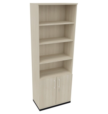 Regalschrank endless 820116572, abschlie&szlig;bar, 6 OH, akazie hell, 80x222,1x44,2cm (BxHxT)