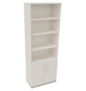 Regalschrank endless 820116601, abschlie&szlig;bar, 6 OH, diamantwei&szlig;, 80x222,1x44,2cm (BxHxT)