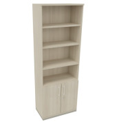 Regalschrank endless 820116672, abschlie&szlig;bar, 6 OH, akazie hell, 80x222,1x44,2cm (BxHxT)