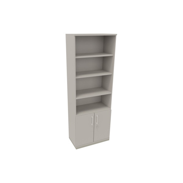 4003969068186 - Regalschrank endless 820116681 abschließbar 6 OH lichtgrau 80x2221x442cm (BxHxT) 4003969068186 Soennecken