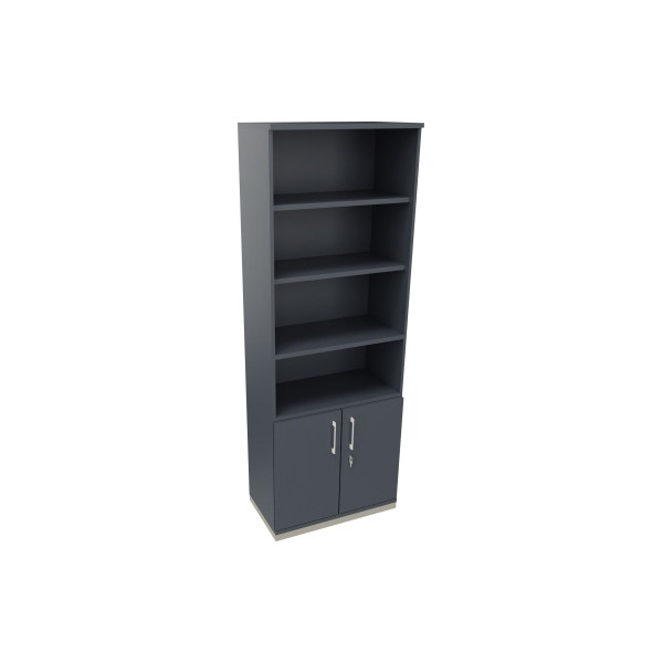 4003969068193 - Regalschrank endless 820116682 abschließbar 6 OH lavagrau 80x2221x442cm (BxHxT) 4003969068193 Soennecken