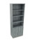 Kombischrank 2OH Tür 4OH Regal B800xT442xH2221mm si/Beton