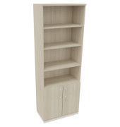 Regalschrank endless 820116772, abschlie&szlig;bar, 6 OH, akazie hell, 80x222,1x44,2cm (BxHxT)