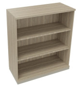 Regal 3OH B1000xT442xH1133mm Silberaluminium/Eiche Natur