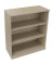 Regal 3OH B1000xT442xH1133mm Silberaluminium/Eiche Natur