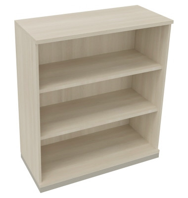 Regal 3OH B1000xT442xH1133mm Silberaluminium/Akazie hell