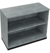 Regal 2OH B1000xT442xH781mm Anthrazit-Metallic/Beton hell
