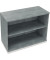 Regal 2OH B1000xT442xH781mm Verkehrsweiß/Beton hell