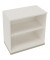 Regal 2OH B800xT442xH781mm Silberaluminium/Diamant Weiß