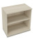 Regal 2OH B800xT442xH781mm Silberaluminium/Akazie hell