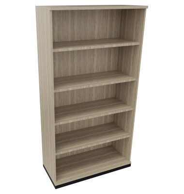 Regal 5OH B1000xT442xH1869mm Anthrazit-Metallic/Eiche Natur