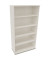 Regal 5OH B1000xT442xH1869mm Silberaluminium/Diamant Weiß
