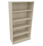 Regal 5OH B1000xT442xH1869mm Silberaluminium/Akazie hell