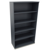 Regal 5OH B1000xT442xH1869mm Silberaluminium/Lavagrau