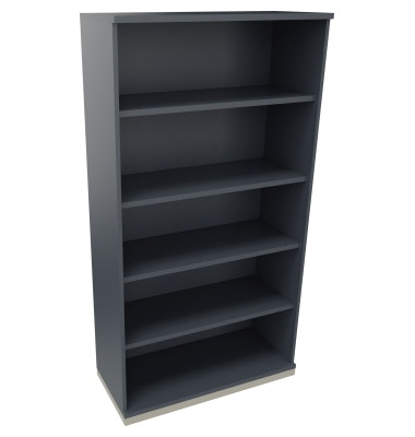 Regal 5OH B1000xT442xH1869mm Silberaluminium/Lavagrau