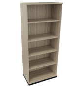 Regal 5OH B800xT442xH1869mm Anthrazit-Metallic/Eiche Natur