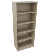 Regal 5OH B800xT442xH1869mm Silberaluminium/Eiche Natur