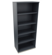 Regal 5OH B800xT442xH1869mm Silberaluminium/Lavagrau