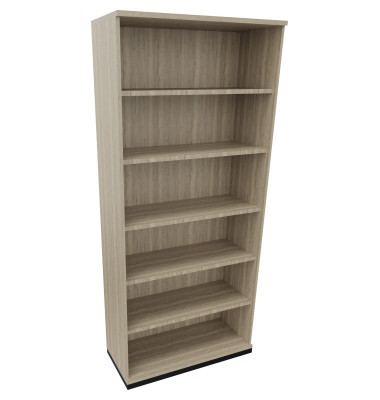 Regal 6OH B1000xT442xH2221mm Anthrazit-Metallic/Eiche Natur