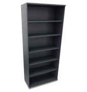 Regal 6OH B1000xT442xH2221mm Silberaluminium/Lavagrau