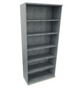 Regal 6OH B1000xT442xH2221mm Silberaluminium/Beton hell