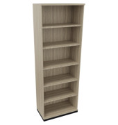 Regal 6OH B800xT442xH2221mm Anthrazit-Metallic/Eiche Natur